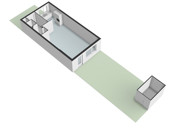 Floorplan - Verdistraat 11, 2992 PH Barendrecht